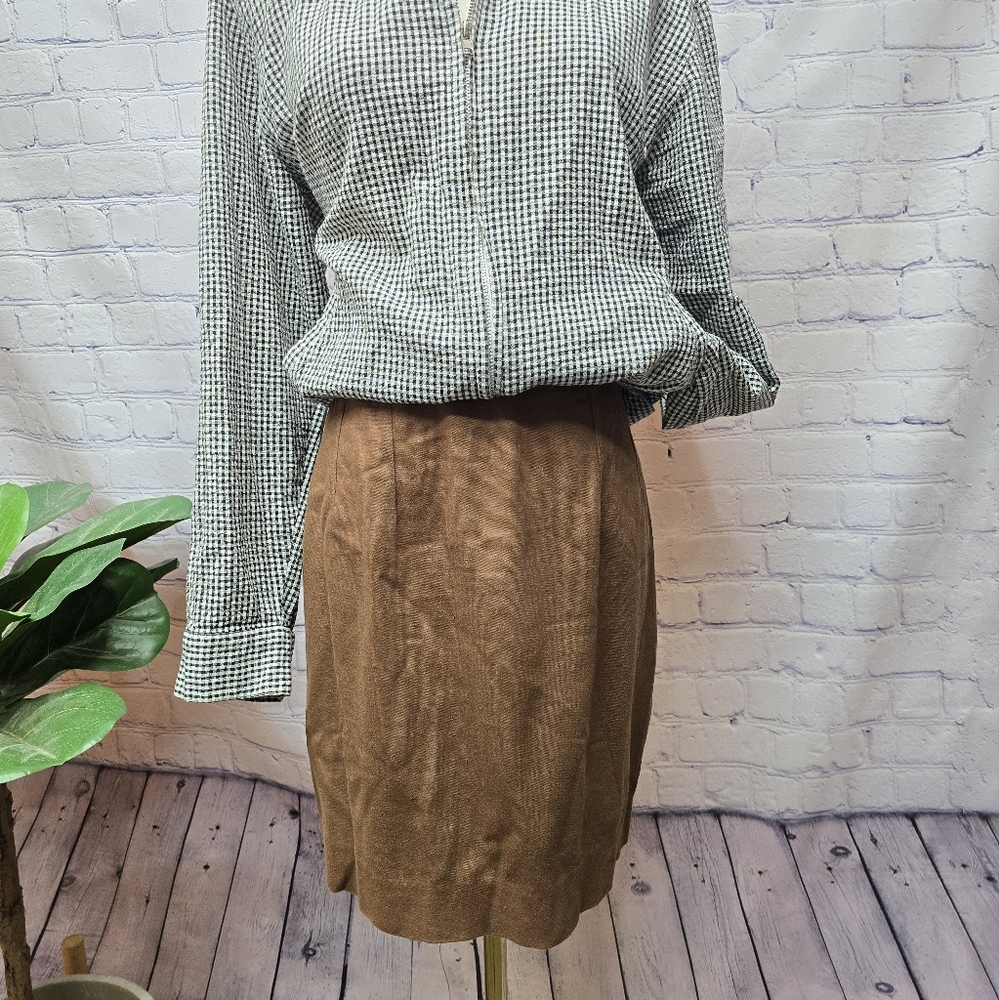 The Limited Brown Pencil Skirt - 6